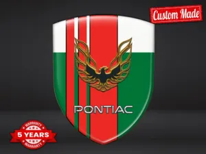 Pontiac Pegatinas Auto Negocio Estrella Alta Gama Moderna